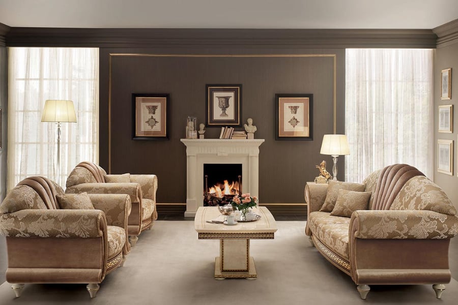 Classic Italian living room furniture secrets to create a luxurious space
